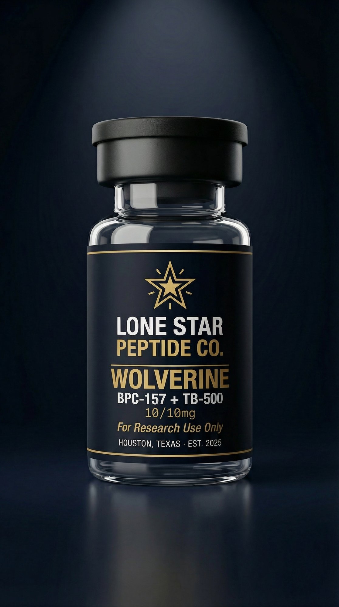 Wolverine Blend research peptide vial
